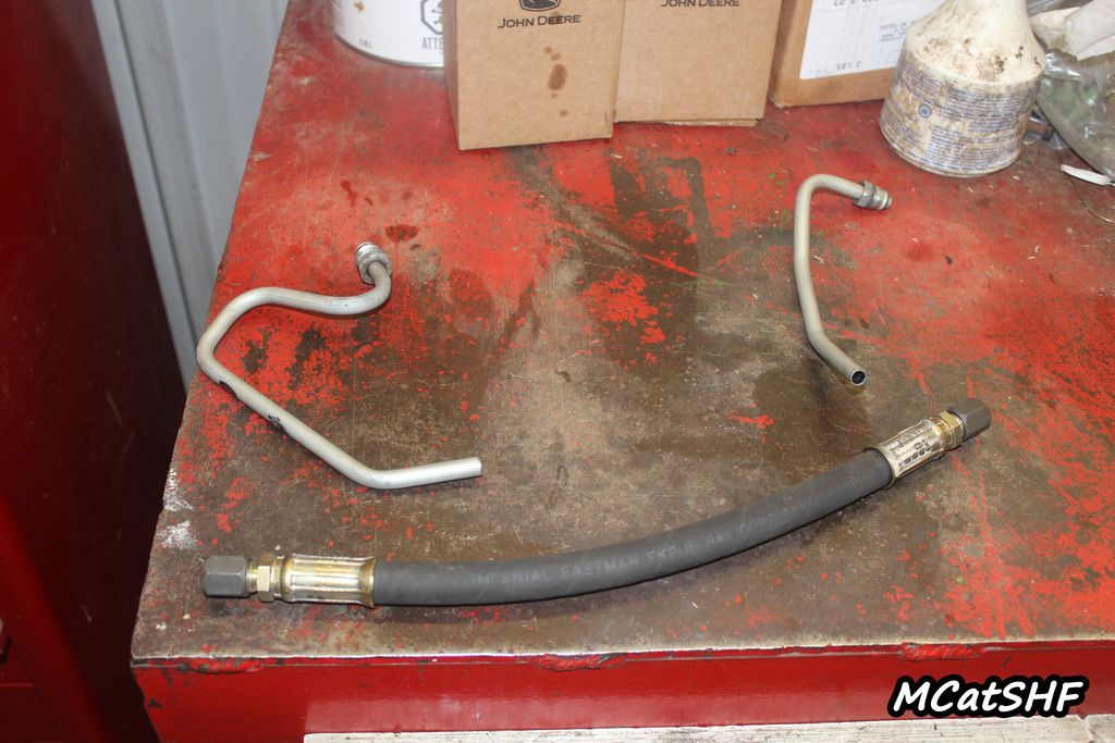 Power Steering Hose Repair. (4 Pics) The Combine Forum